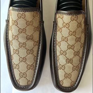 gucci mens leather shoes